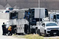 1 dead, 32 injured in fiery crash between tour bus and SUV in Hacienda Heights
